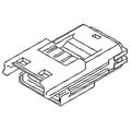 Molex Board Connector, 3 Contact(S), 1 Row(S), Male, 0.098 Inch Pitch, Crimp Terminal, Locking, White 521160340